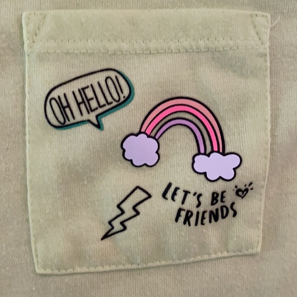 Justice Long Sleeve/Satin Short PJ Set - Picture 3 of 7